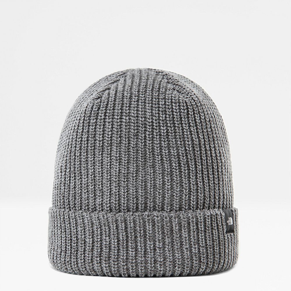 The North Face Beanies Mens Australia - The North Face Fisherman Grey (VNS-049678)